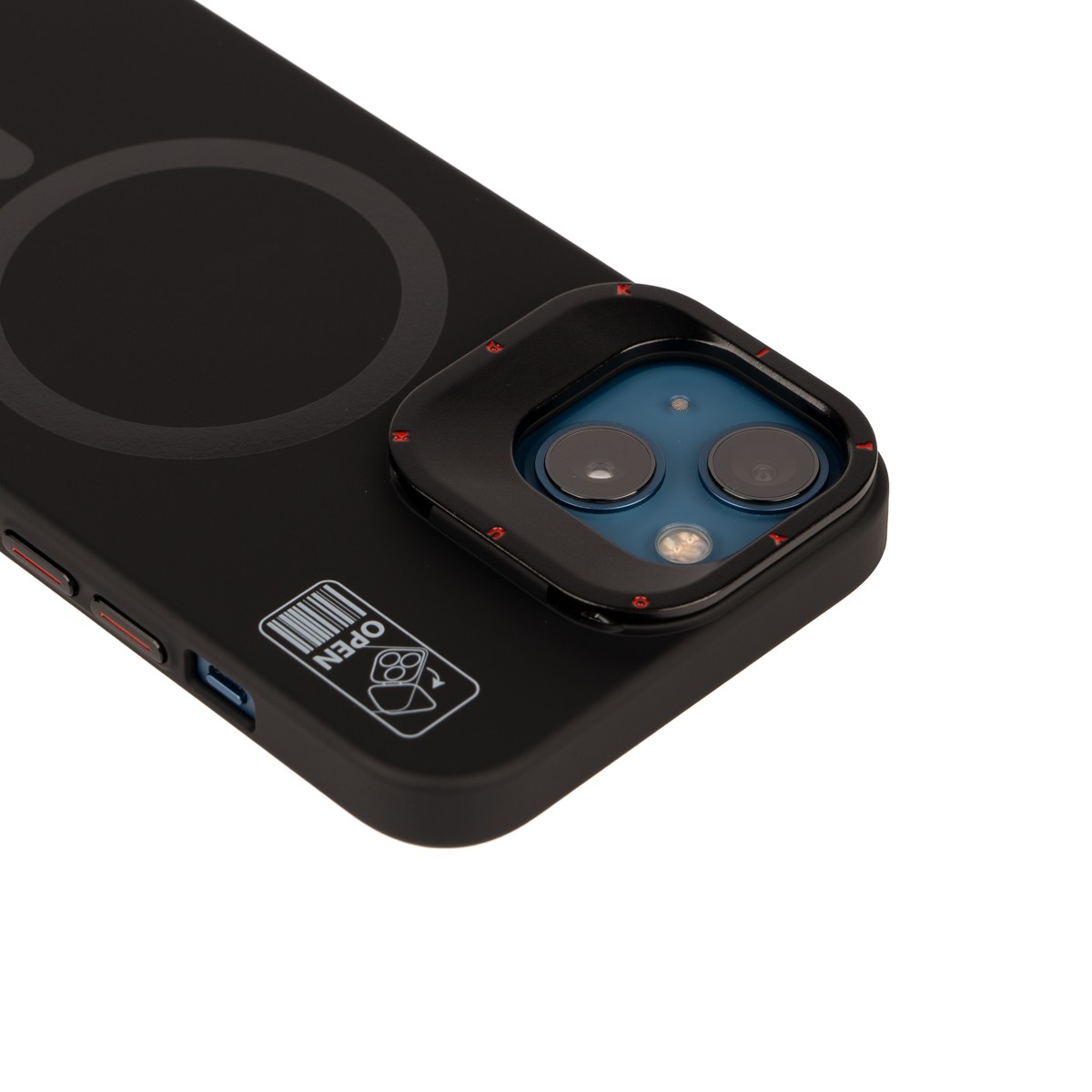 iPhone 13 Kılıf Magsafe Şarj Özellikli Standlı YoungKit Hermit Bracket Serisi Kılıf