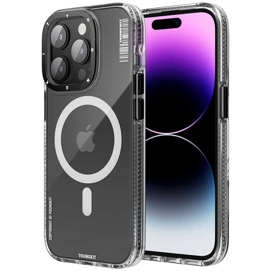 iPhone 14 Pro Max Kılıf Magsafe Şarj Özellikli YoungKit Exquisite Serisi Kılıf