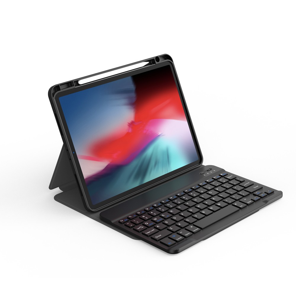 Apple iPad Air 13 2025 M3 Wiwu Protective Gizli Kalem Bölmeli Klavyeli Kılıf