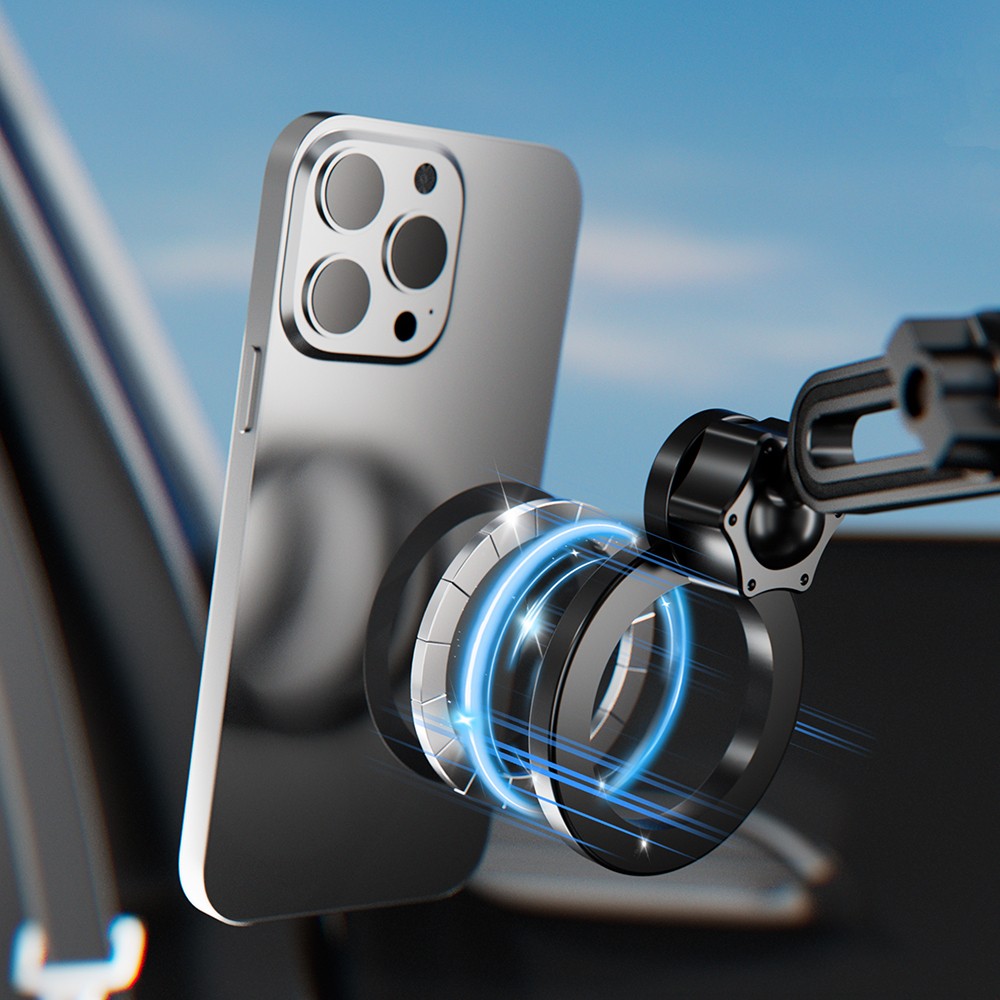 Lenyes CR189 360 Derece Dönebilen 2 in 1 Araç Telefon Tutucu ve Bardak Tutucu