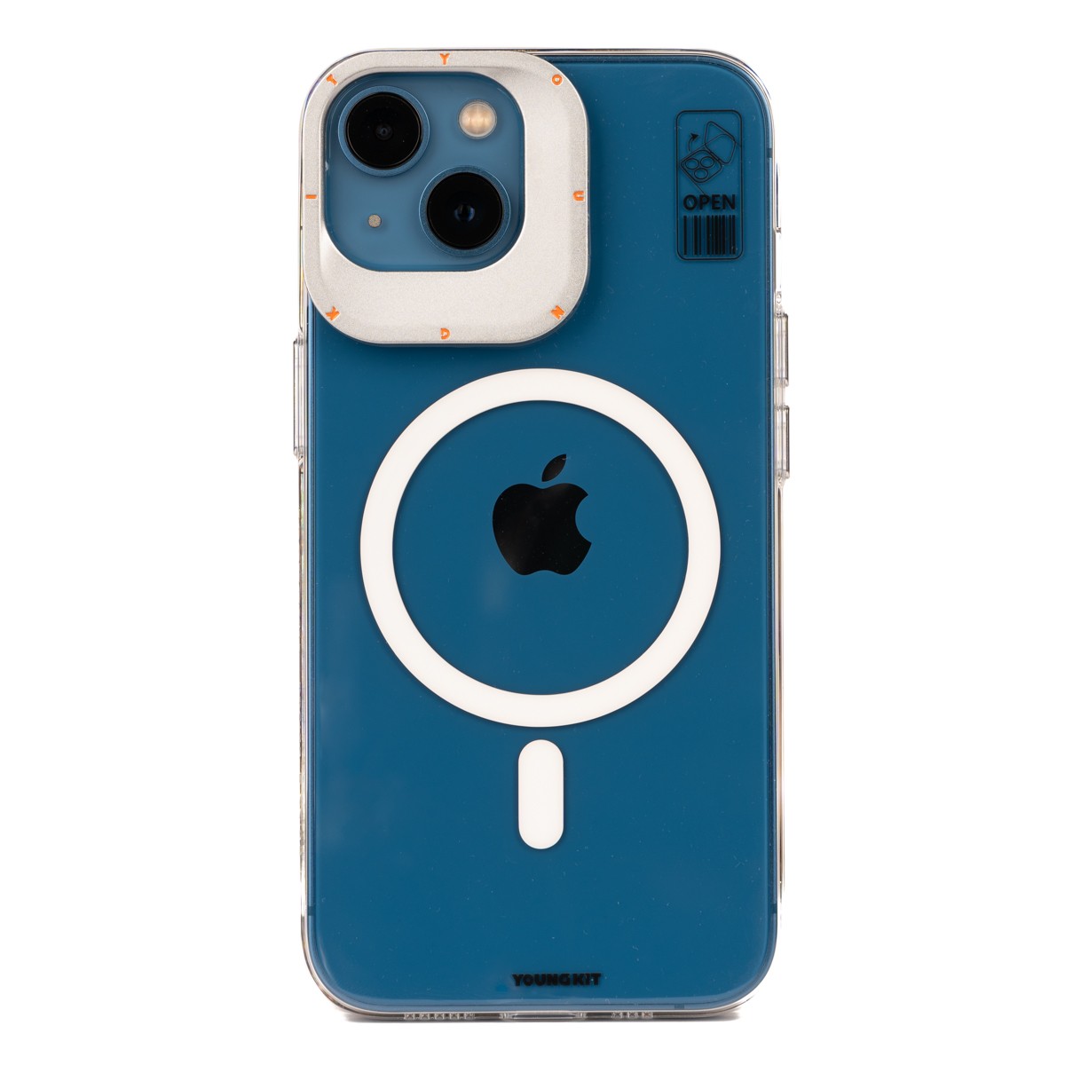 iPhone 14 Kılıf Magsafe Şarj Özellikli Standlı YoungKit Hermit Bracket Serisi Kılıf