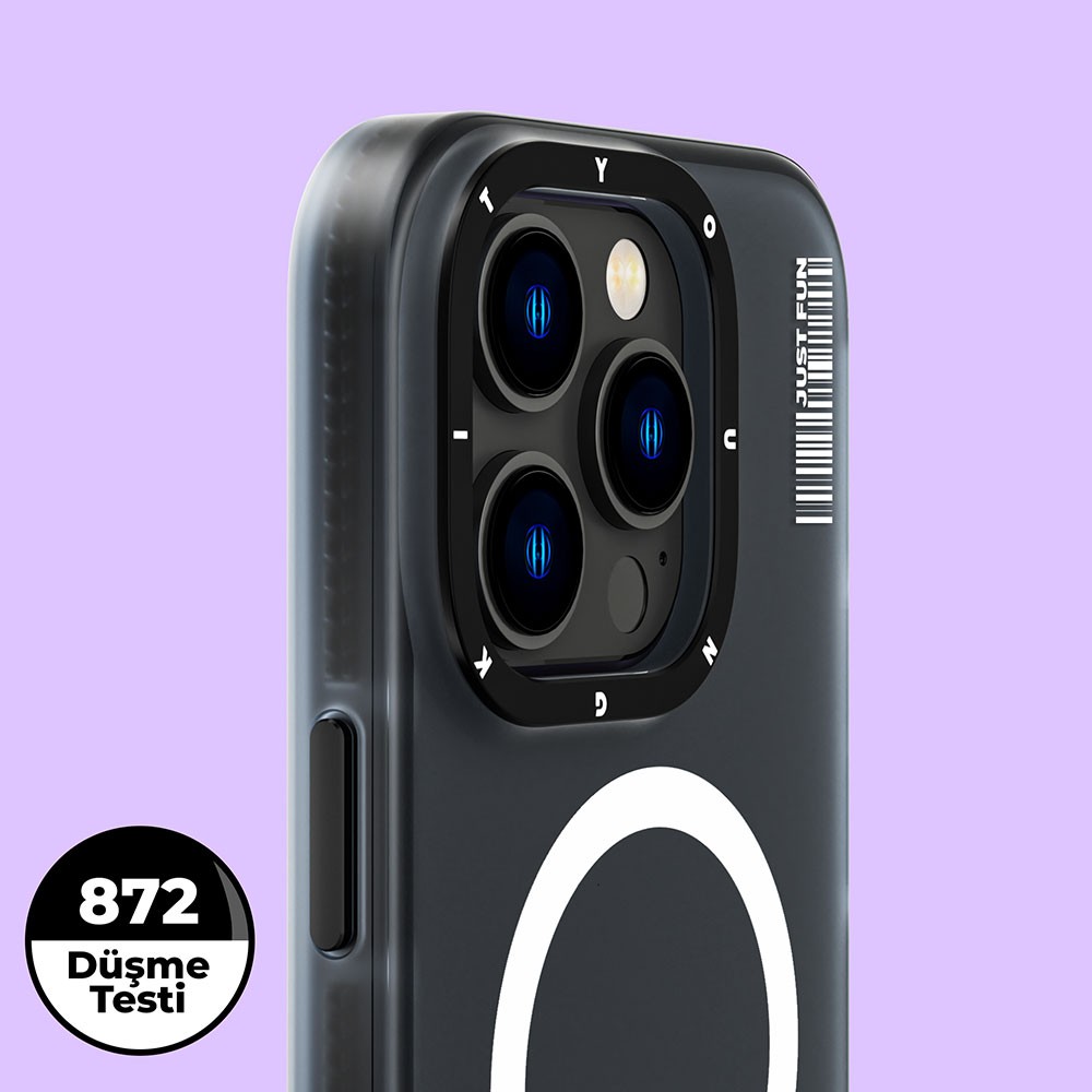 iPhone 14 Pro Kılıf Magsafe Şarj Özellikli Youngkit Colored Sand Serisi Kılıf