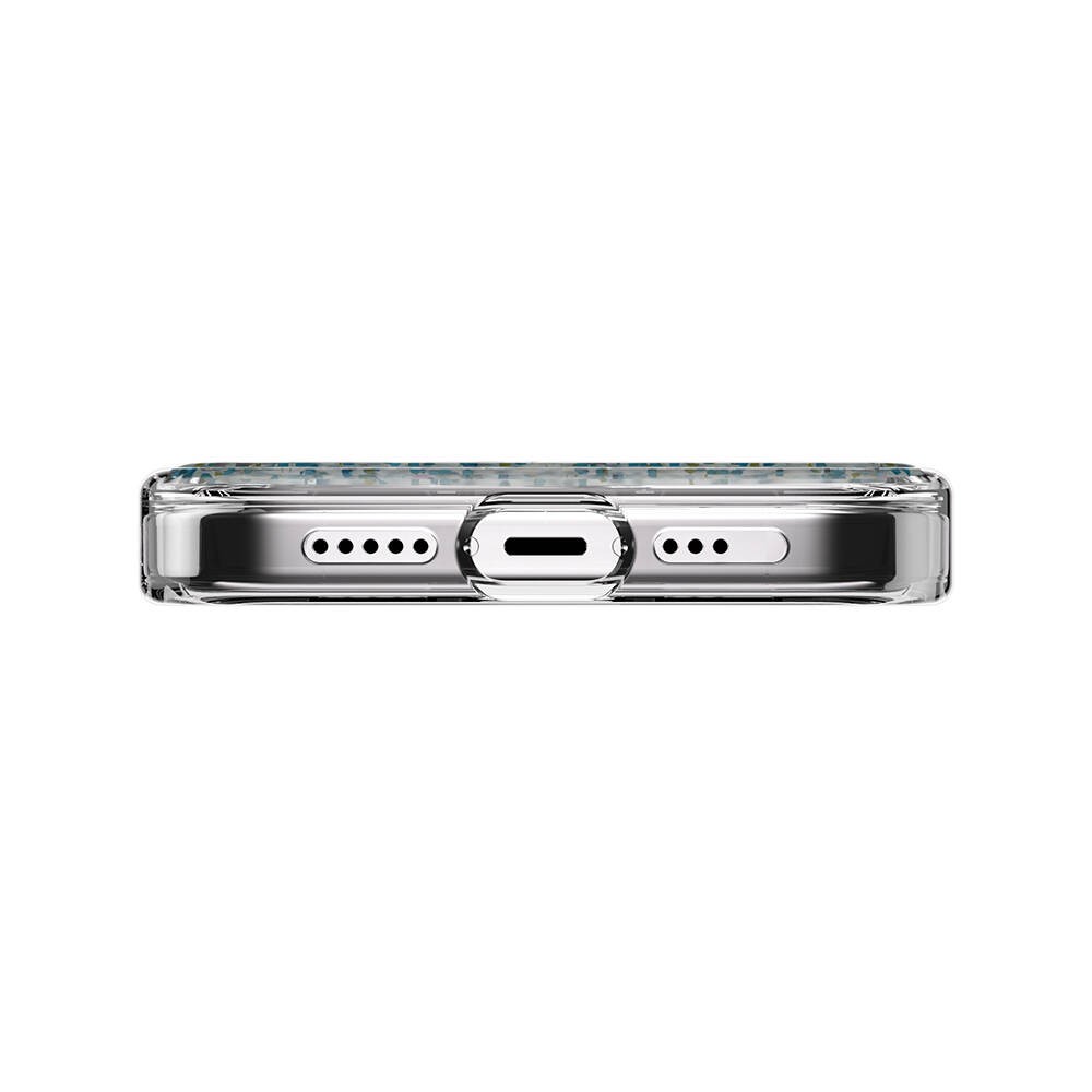 iPhone 15 Pro Kılıf Magsafe Şarj Özellikli Parlayan Simli Şeffaf Lisanslı Switcheasy Starfield-M Kılıf