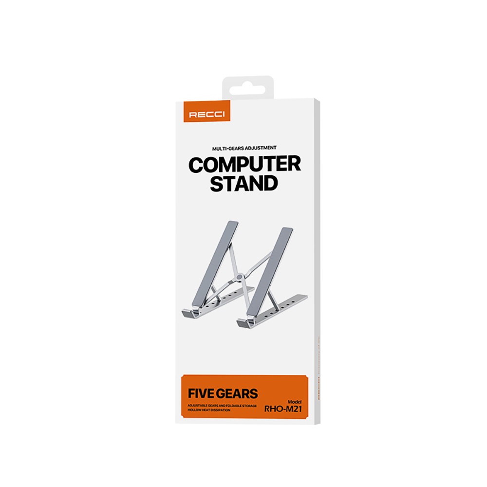 Recci RHO-M21 Çok Fonksiyonlu 5 Kademeli Ayarlanabilir Dizüstü Laptop Standı