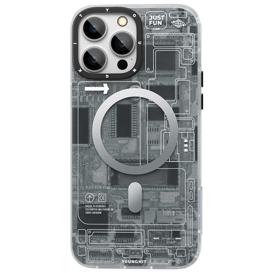 iPhone 13 Pro Kılıf YoungKit Technology Serisi Kılıf