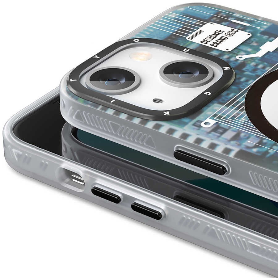 iPhone 13 Kılıf Magsafe Şarj Özellikli YoungKit Technology Serisi Kılıf