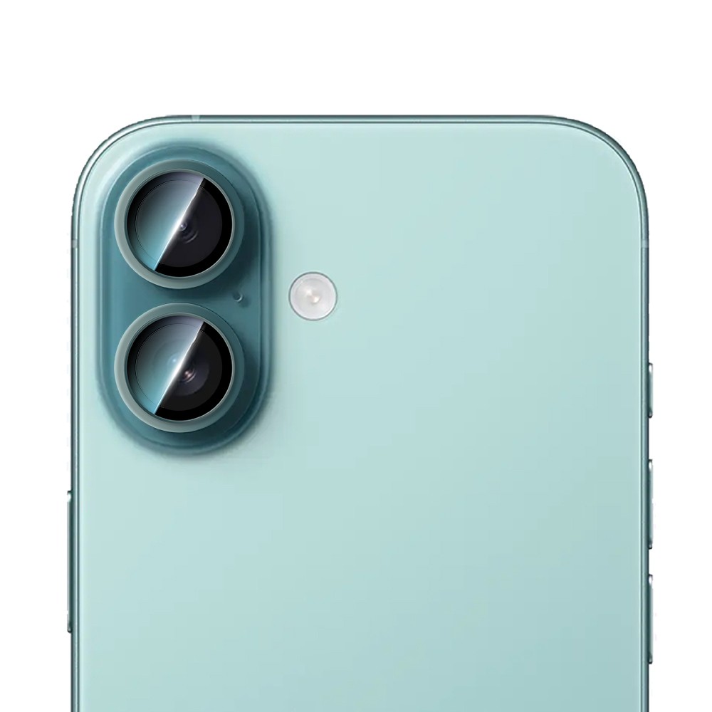 Apple iPhone 16 Plus CaseWorld Alloy Serisi Oleofobik Anti Reflective Kamera Lens Koruyucu