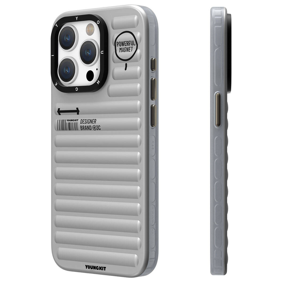 iPhone 14 Pro Kılıf Mat Renkli Tasarım YoungKit Original Serisi Kılıf