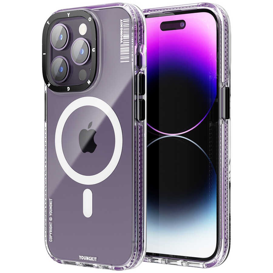 iPhone 13 Pro Kılıf Magsafe Şarj Özellikli YoungKit Exquisite Serisi Kılıf
