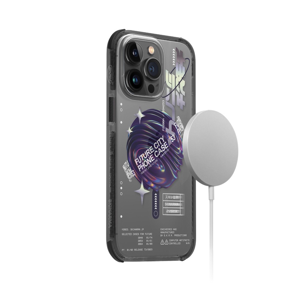 iPhone 14 Pro Kılıf SkinArma Şeffaf Airbag Tasarımlı Magsafe Şarj Özellikli Shorai Kılıf