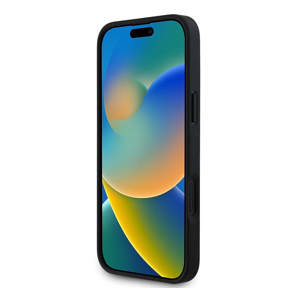 Apple iPhone 16 Plus Kılıf Aston Martin Orjinal Lisanslı M-safe Şarj Özellikli PU Deri Alonso 14 Baskılı Kapak