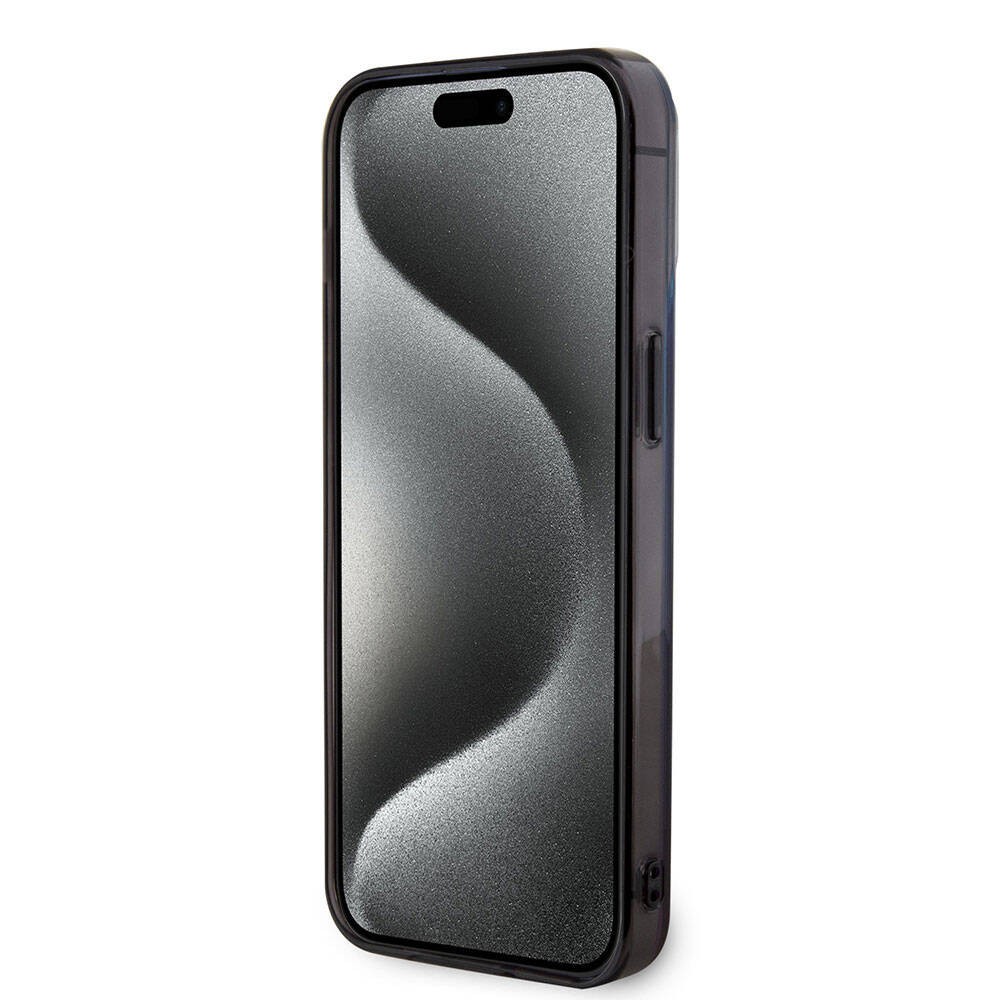 iPhone 15 Pro Max Kılıf BMW Magsafe Şarj Özellikli Transparan Renk Geçişli Dizayn Orjinal Lisanslı Kılıf