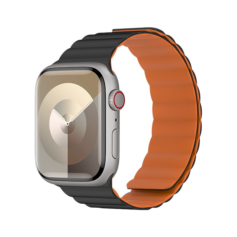 Apple Watch 38mm Benks Magnetik Tak Çıkar Silikon Strap Kayış