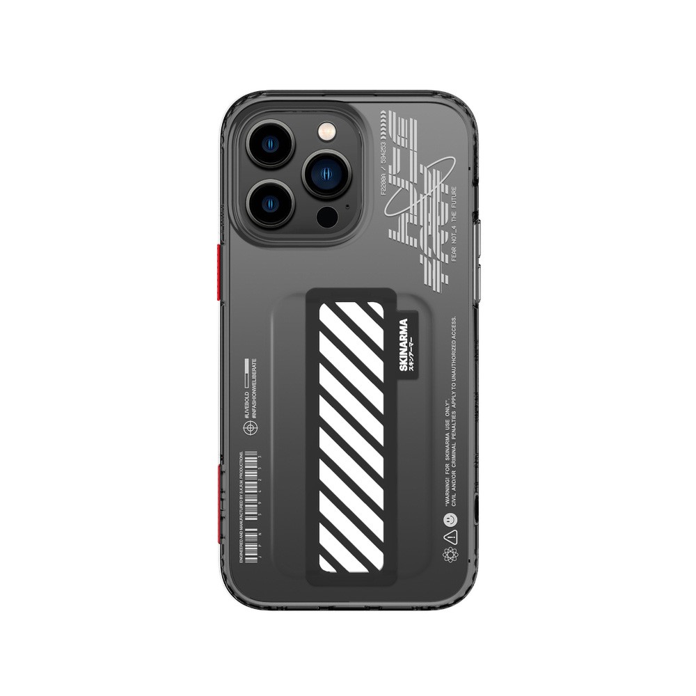 iPhone 14 Pro Kılıf SkinArma Şeffaf Desenli Kaze Kılıf
