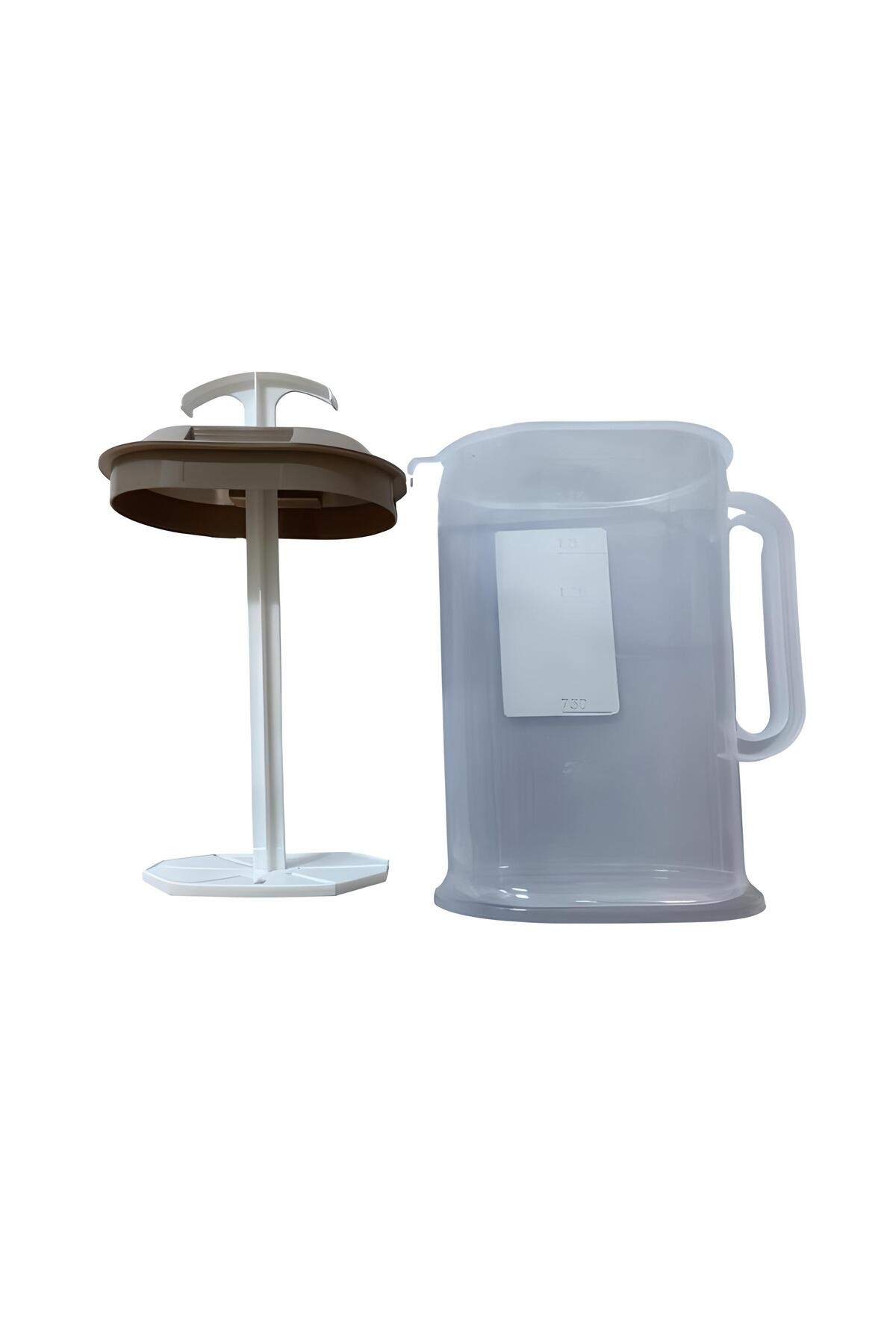 PLASTİK AYRAN SURAHİSİ 2 LITRE KALIN DAYANIKLI PLASTIK SURAHİ