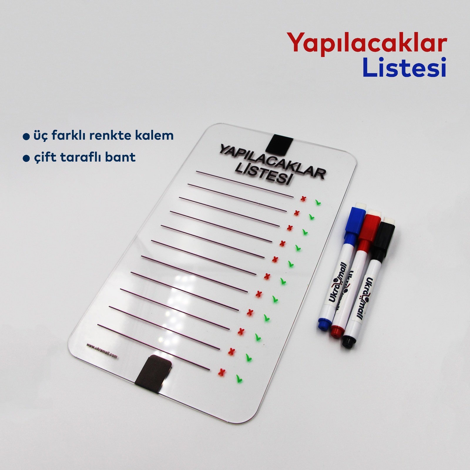 Üçlü Set, Mutfak Planlayıcı, Kontrol Listesi ve Yapılacaklar Listesi, Mutfak Araç ve Gereçleri Hediye Seti