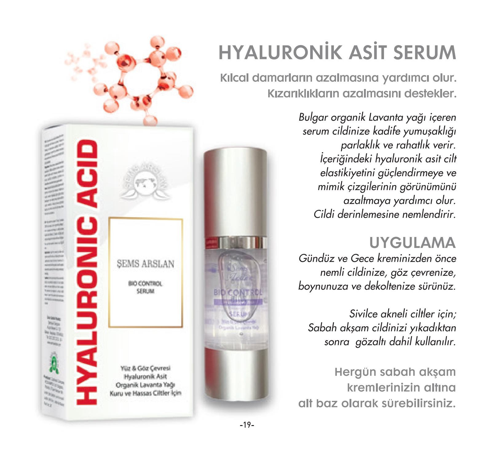 Hyaluronik Asit Serum