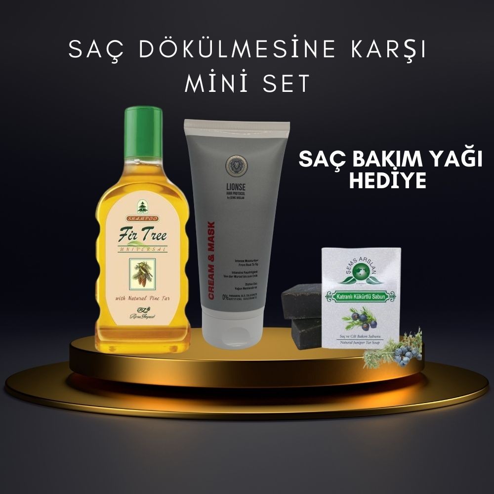 Saç dökülmesine karşı MİNİ set
