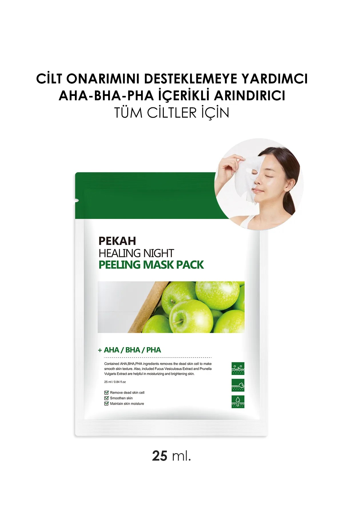 Night Peeling Mask Kağıt Maske 