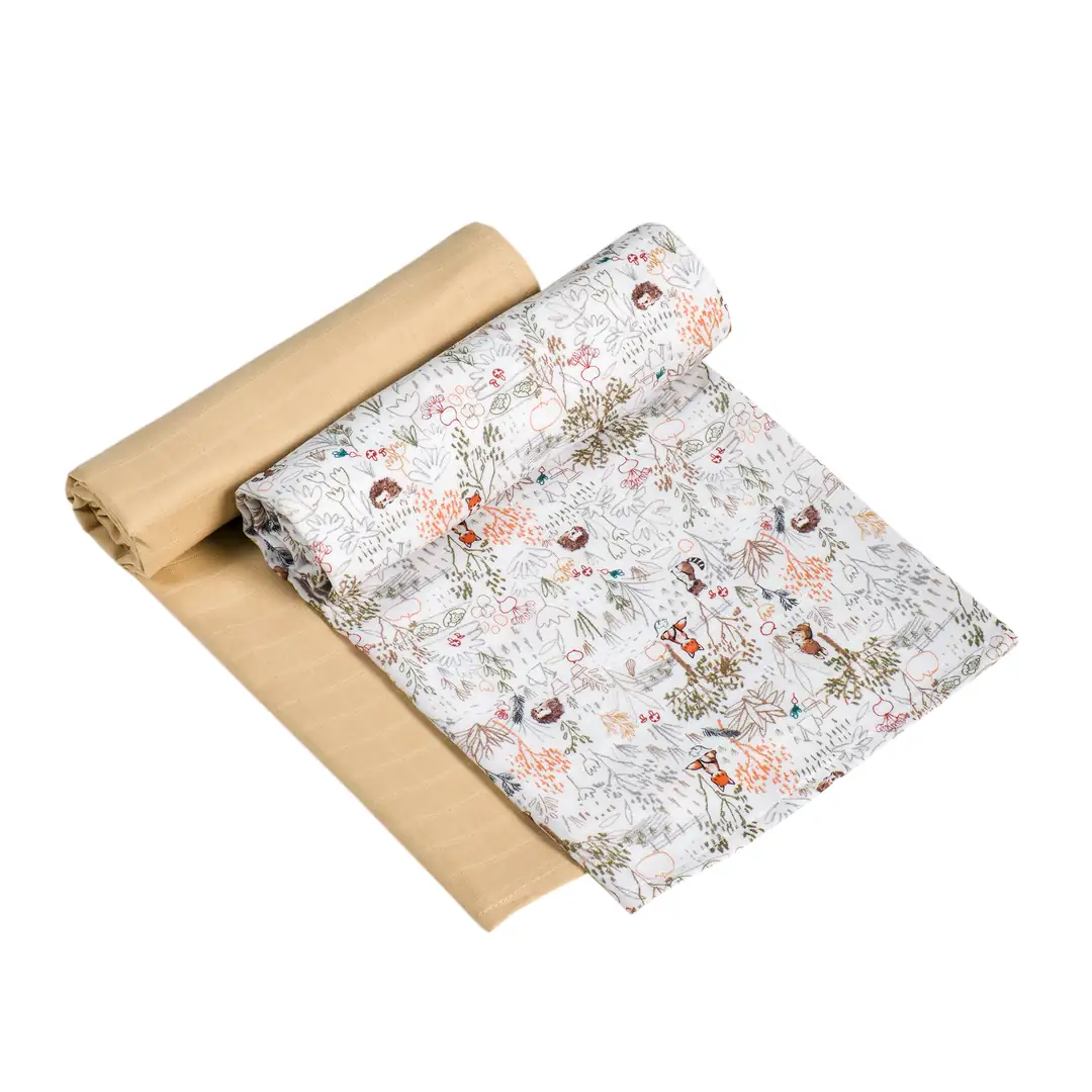 Garden Muslin Örtü 110x110 cm 2 Adet