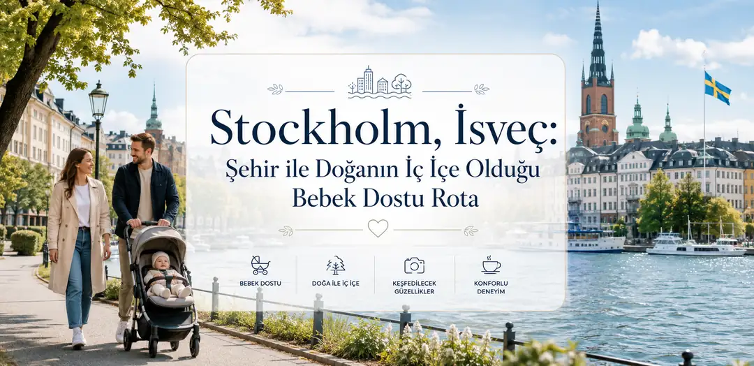 Bebekle birlikte Stockholm - İsveç turu