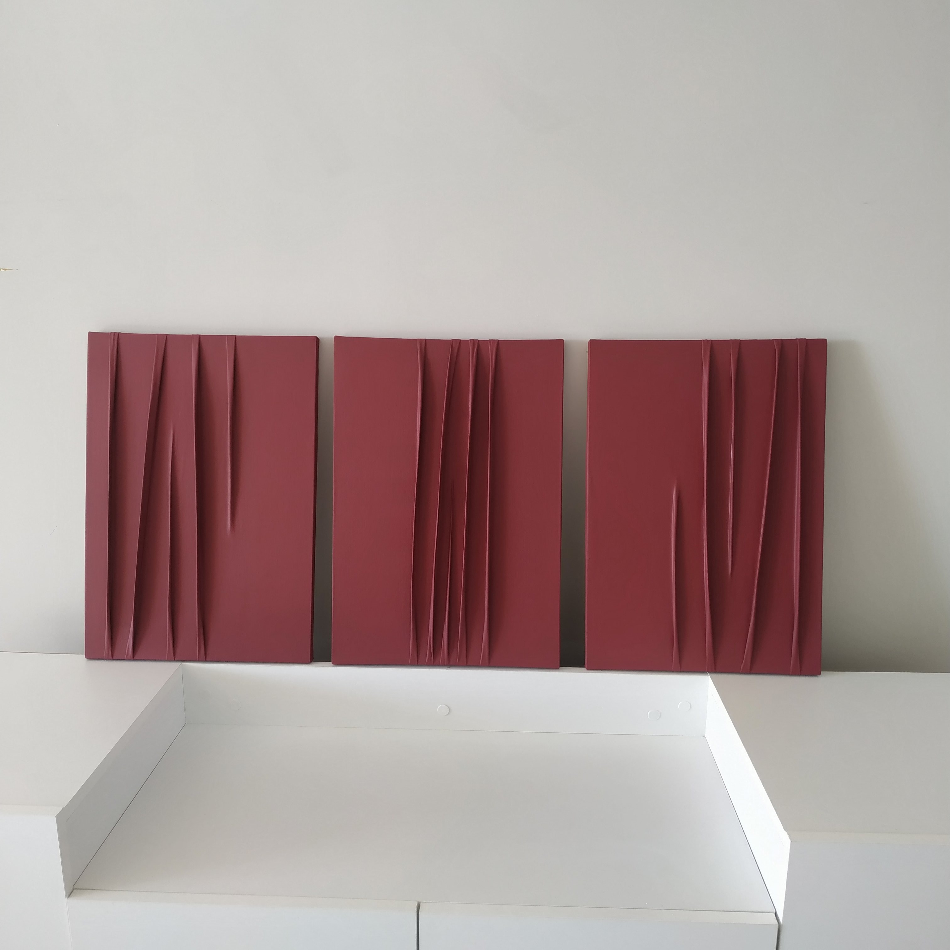 Esinti - Üçlü - Bordo