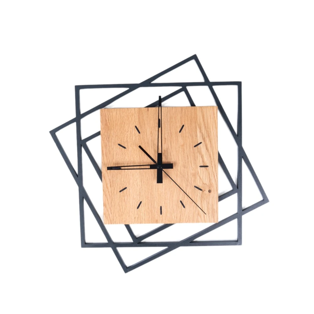 Döngü Ahşap Duvar Saati