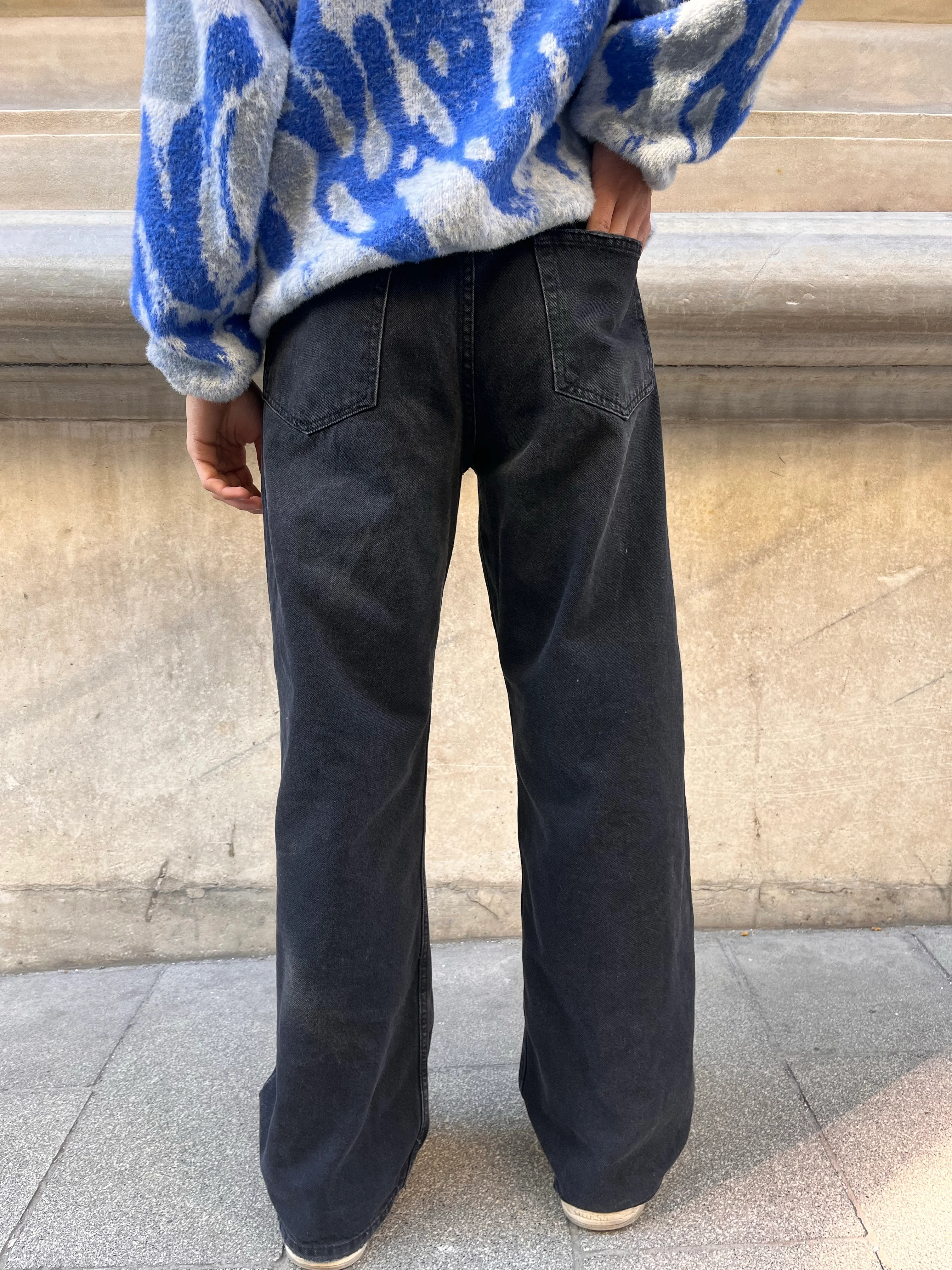 BAGGY JEANS - SİYAH
