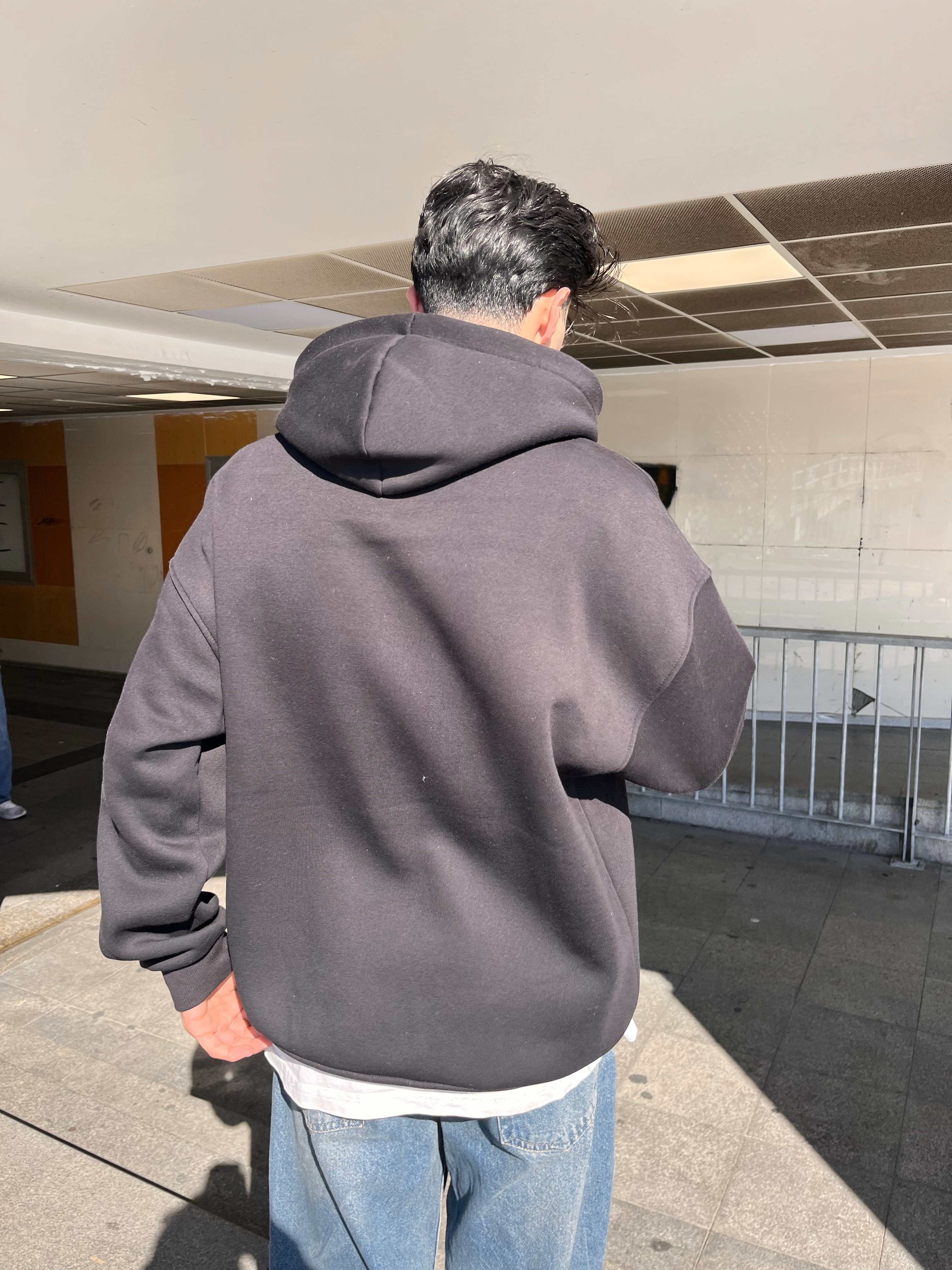 PREMİUM BASİC ZİP - SİYAH