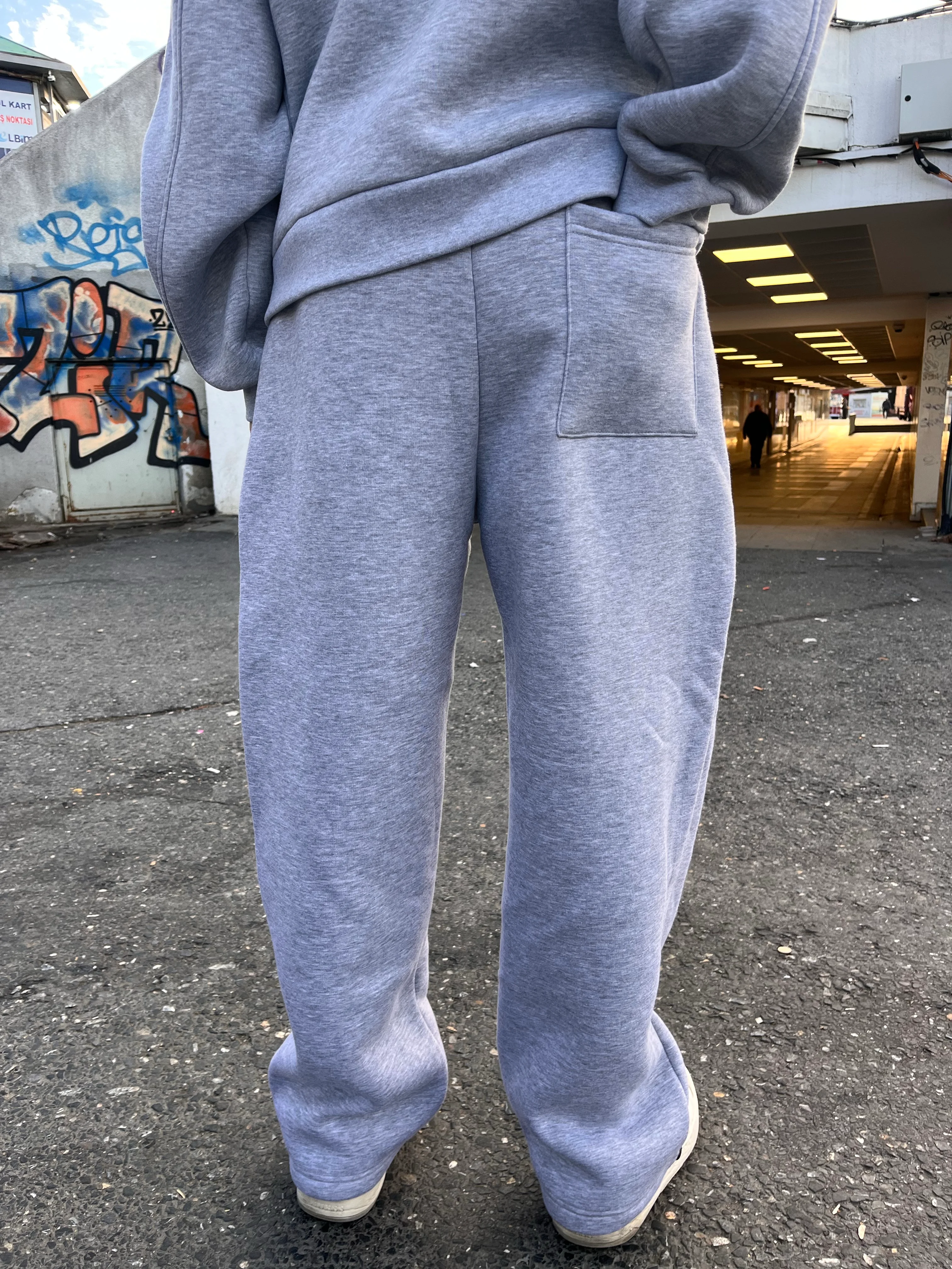 WİNTER - GRİ PREMİUM BAGGY EŞOFMAN