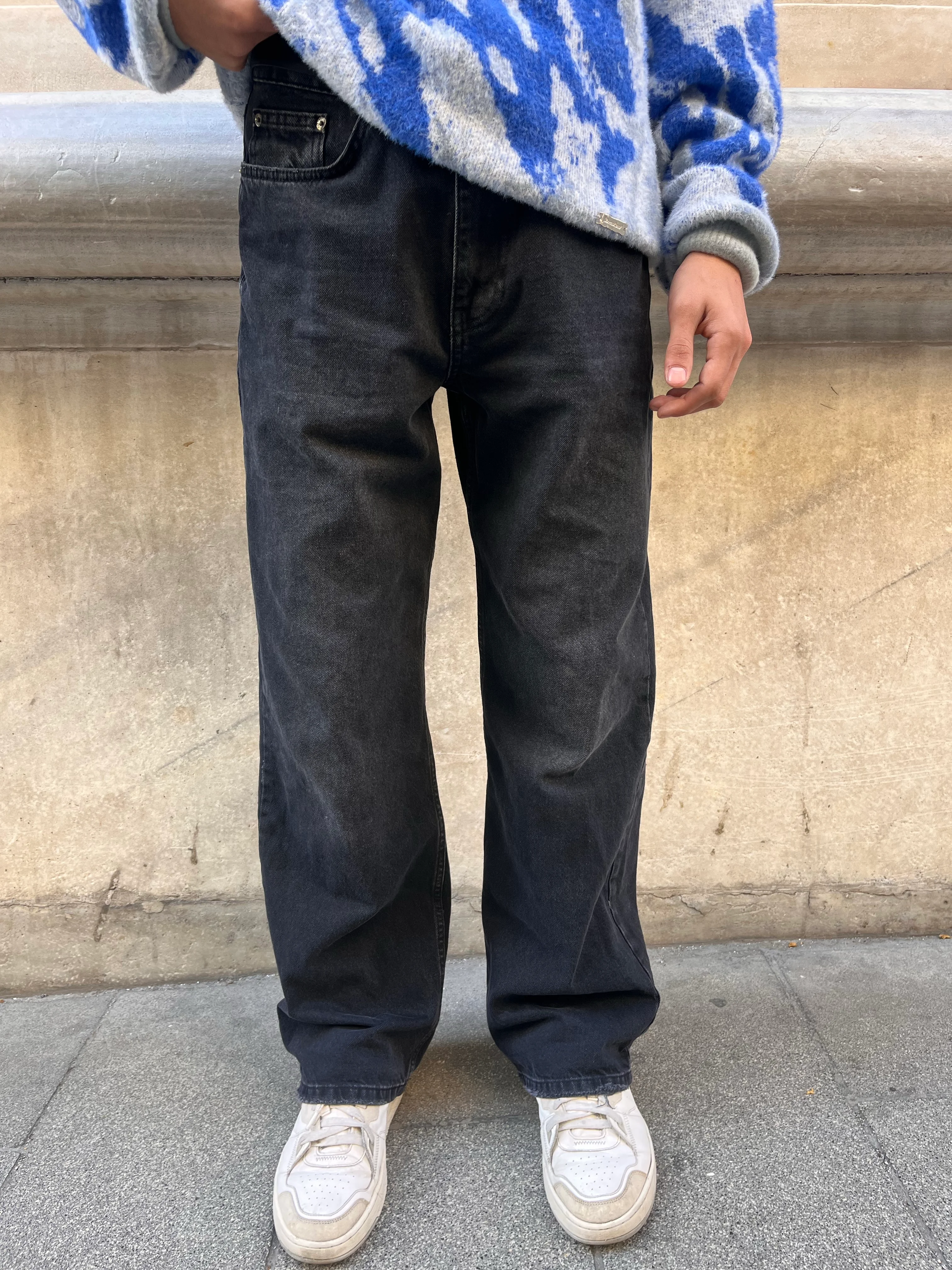 BAGGY JEANS - SİYAH