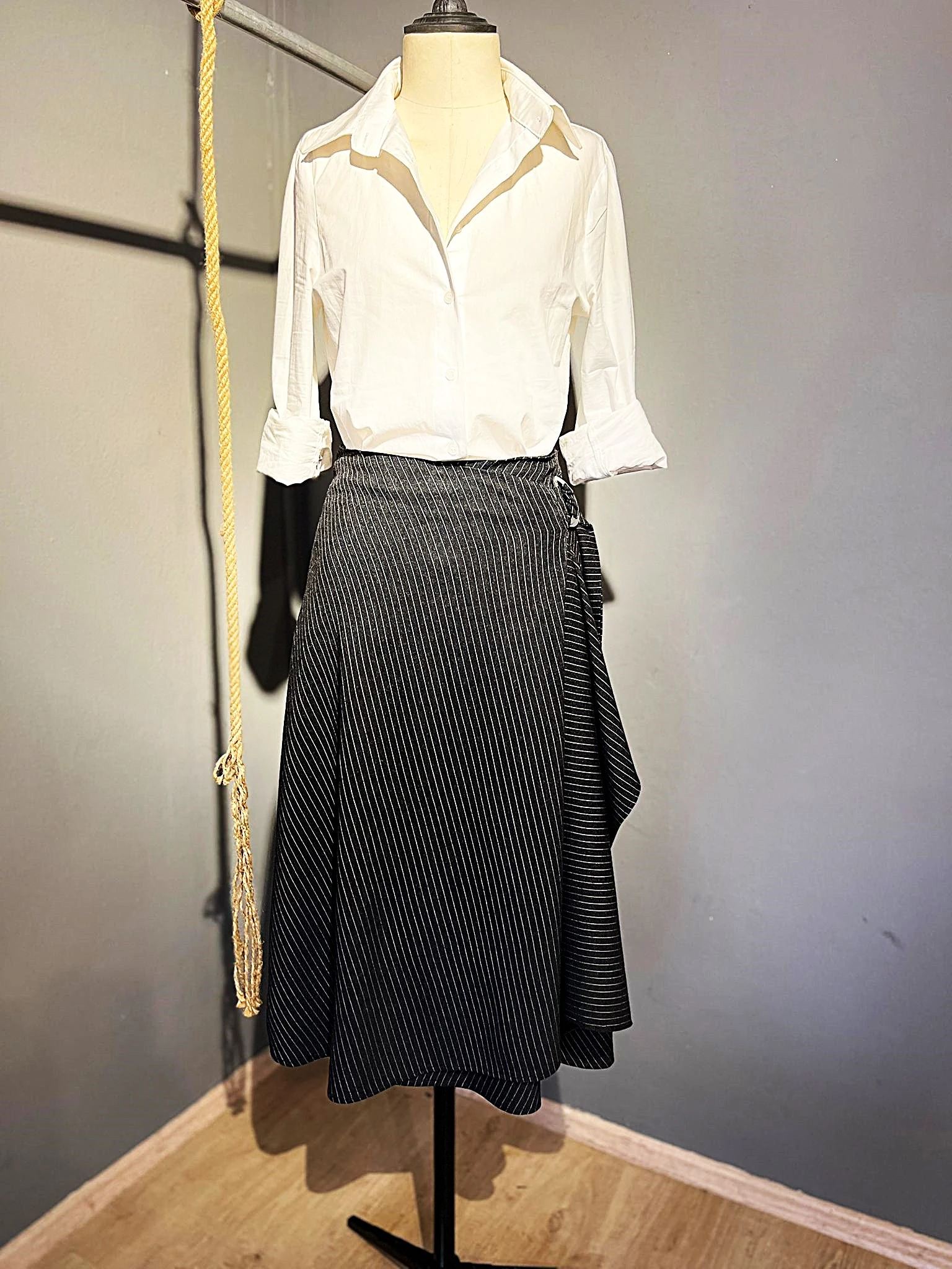 STAR YÜN ÇİZGİLİ ANVELOP ETEK