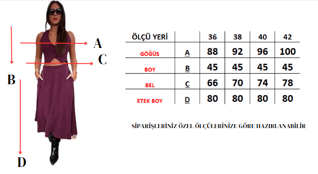 MODAL YELEKLİ TAKIM