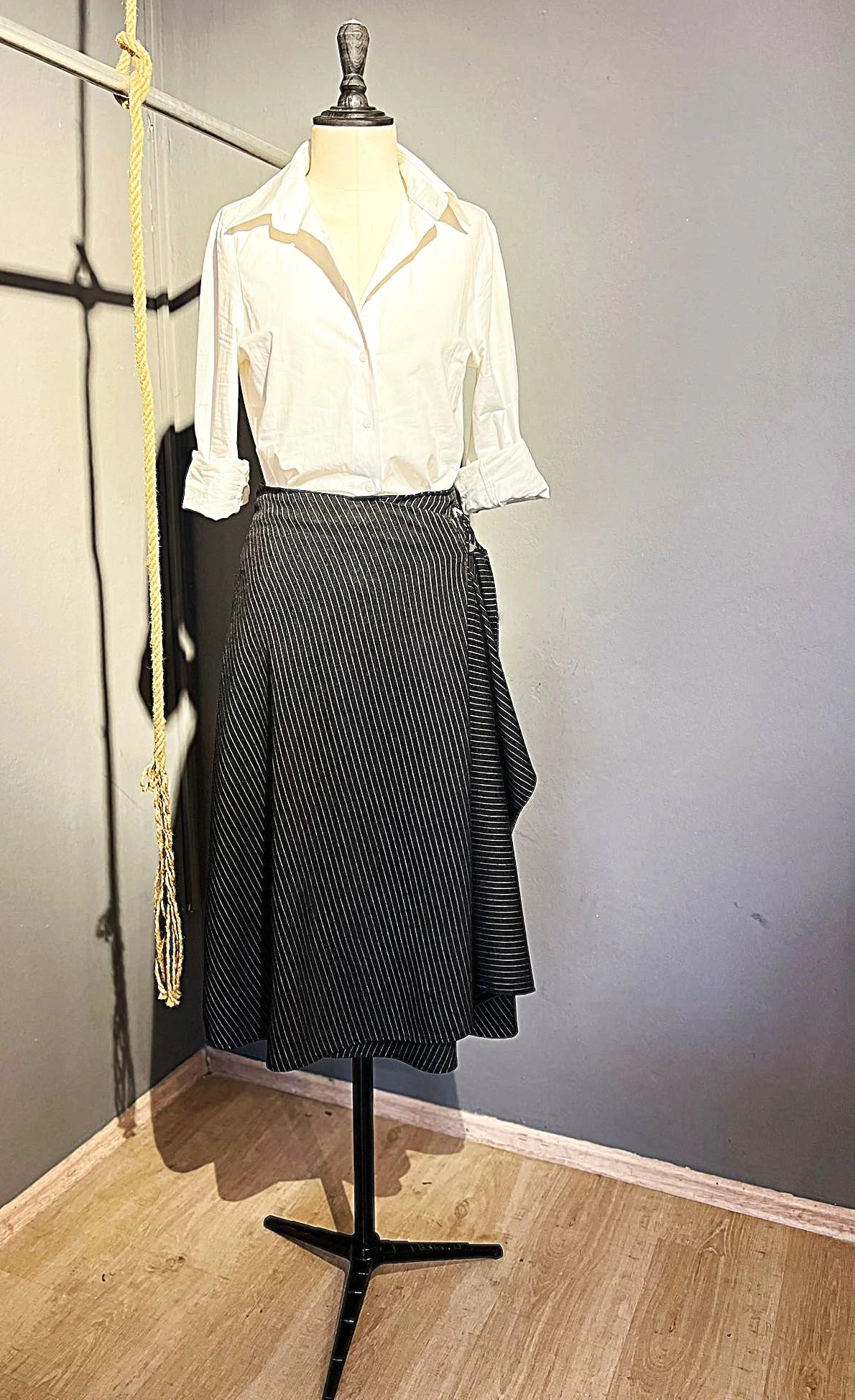 STAR YÜN ÇİZGİLİ ANVELOP ETEK