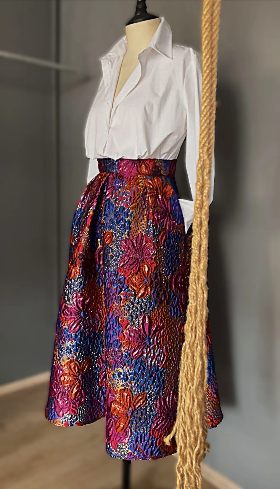 HAPPY KIŞ ÇİÇEKLİ ETEK