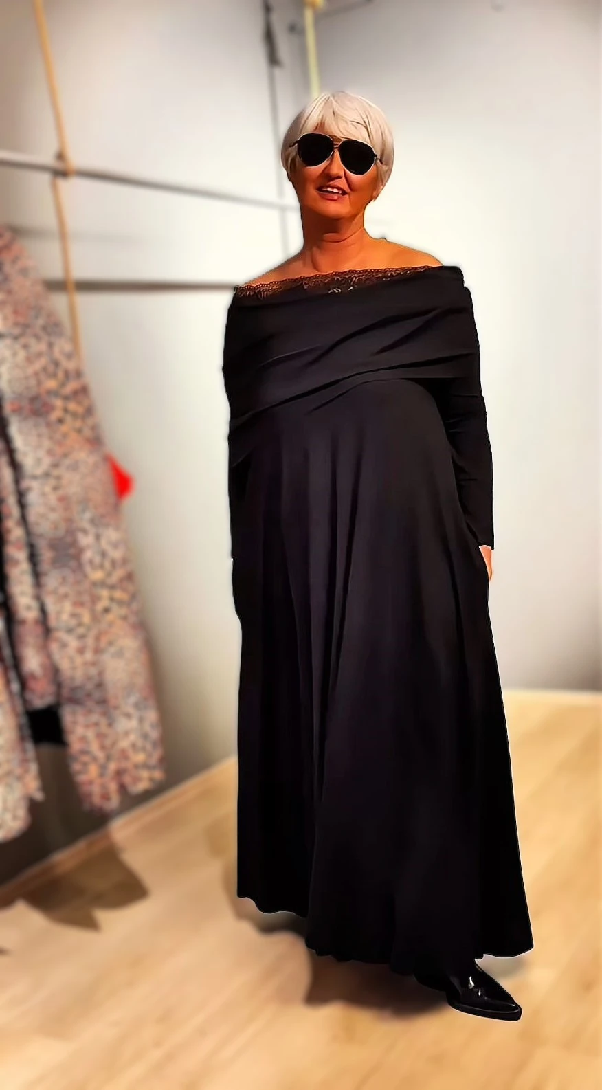 LİBRE DANTEL AKSESUARLI JARSE ELBİSE