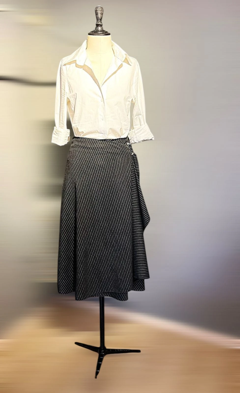 STAR YÜN ÇİZGİLİ ANVELOP ETEK