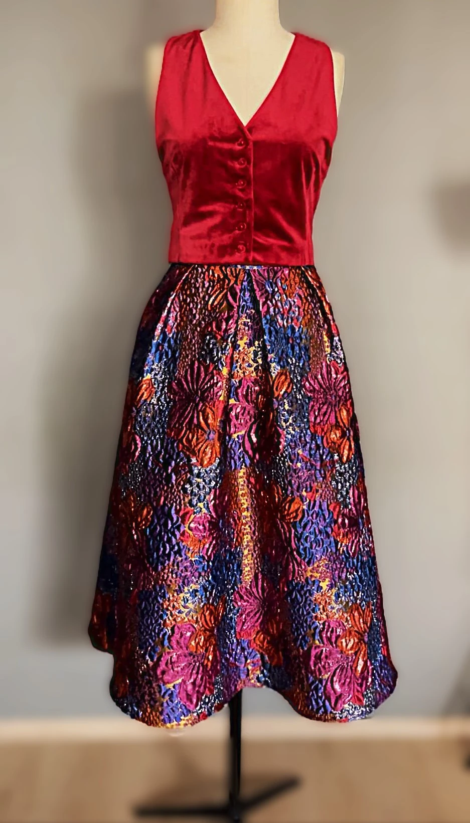 HAPPY KIŞ ÇİÇEKLİ ETEK