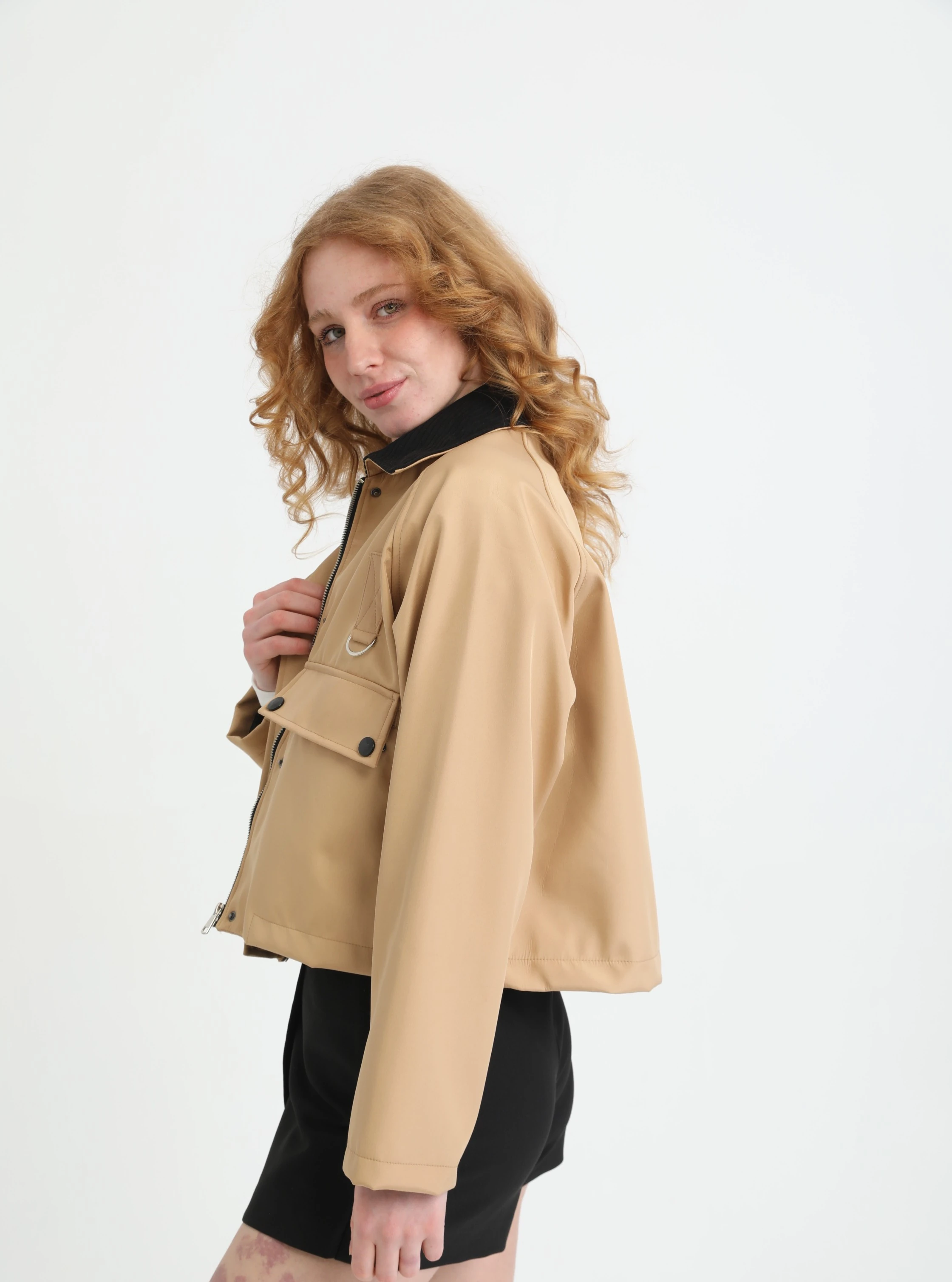 Selected Crop Kadın Ceket