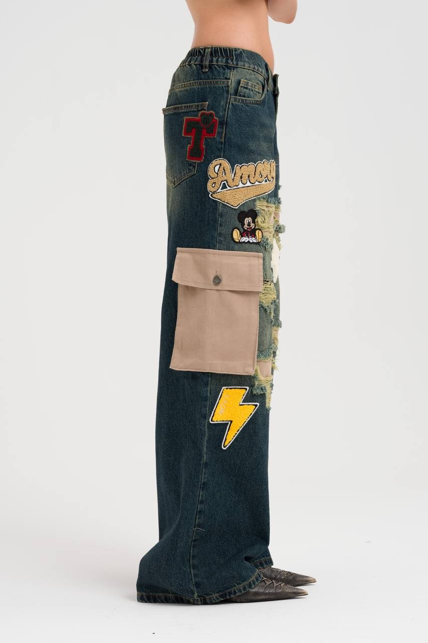 Newyork Patchwork Jean