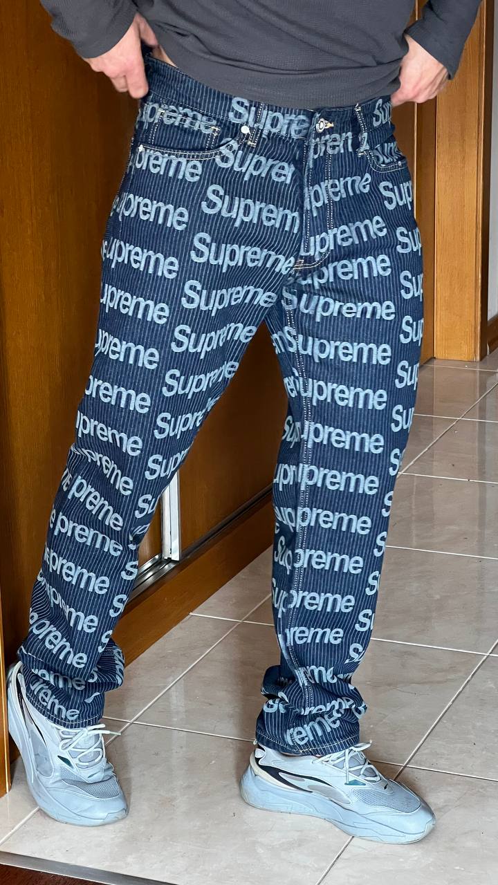 Kent Lazer İşlemeli Özel Tasarım Straight Fit Erkek Jean Pantolon