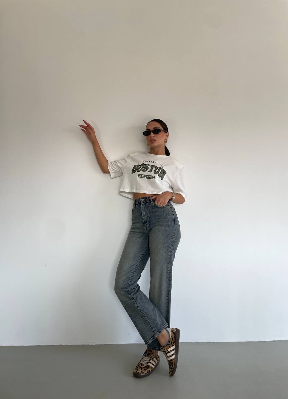 Nina Straight Fit Denim Pantolon