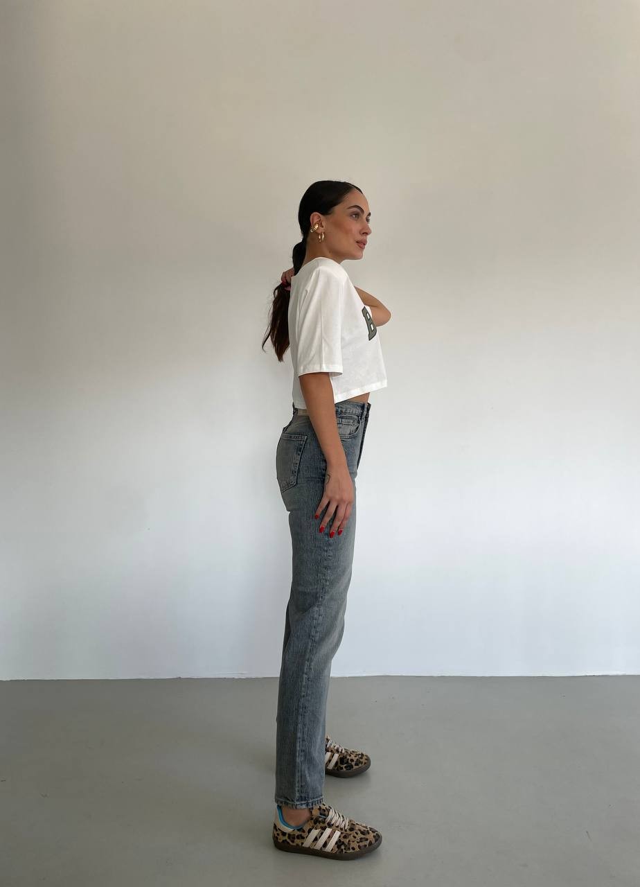 Nina Straight Fit Denim Pantolon