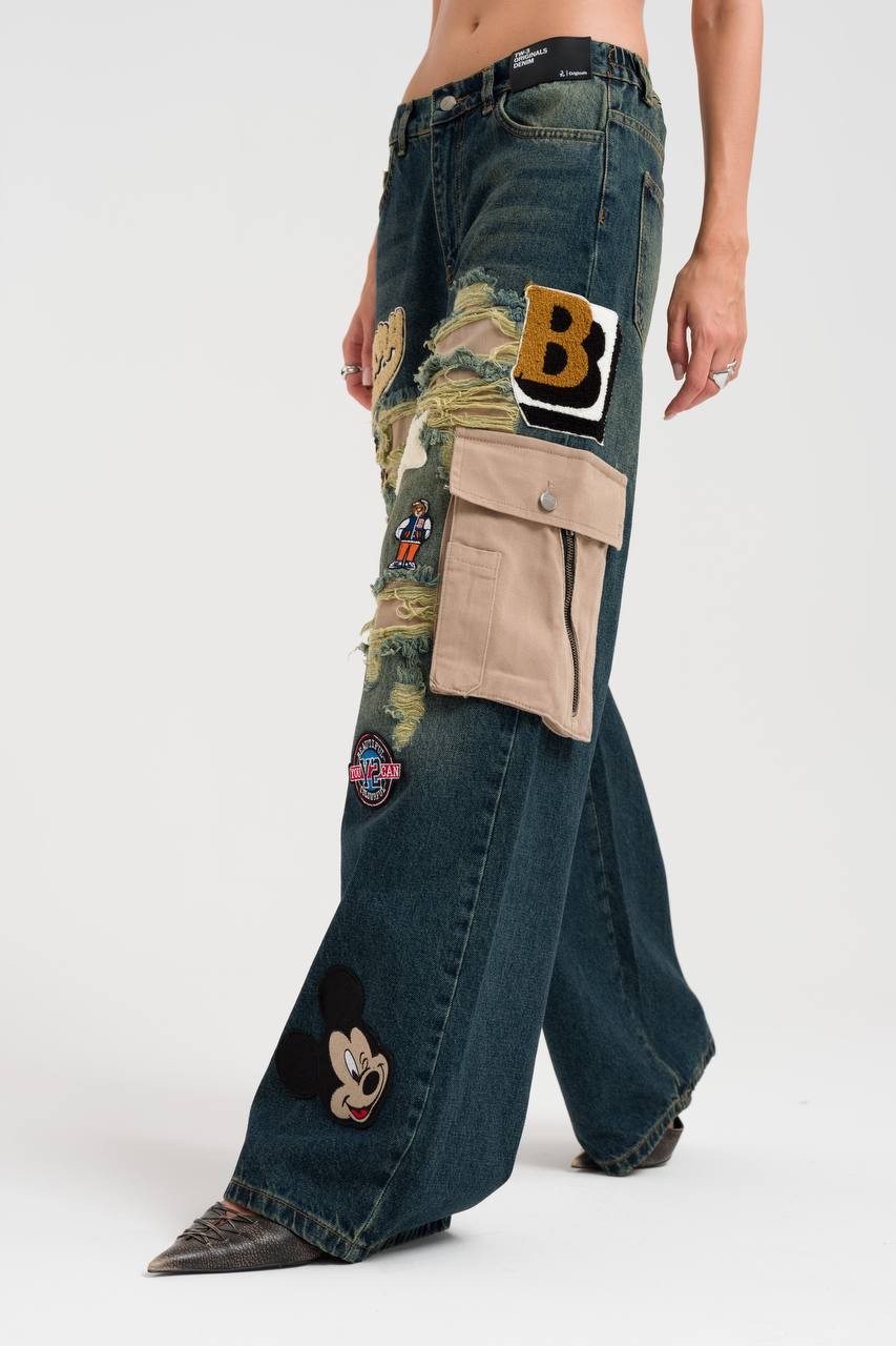 Newyork Patchwork Jean