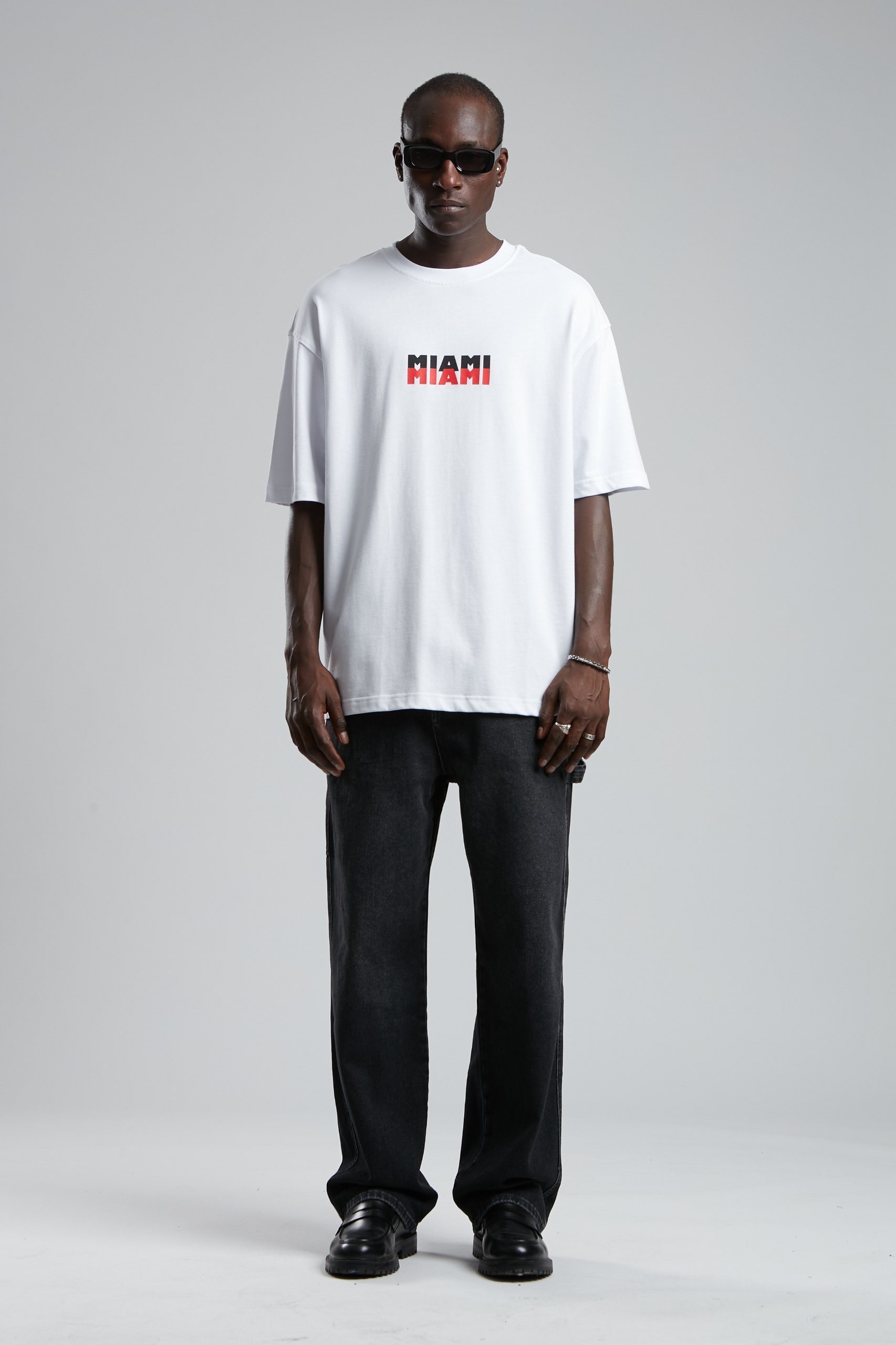 Grant Miami Baskılı T-shirt