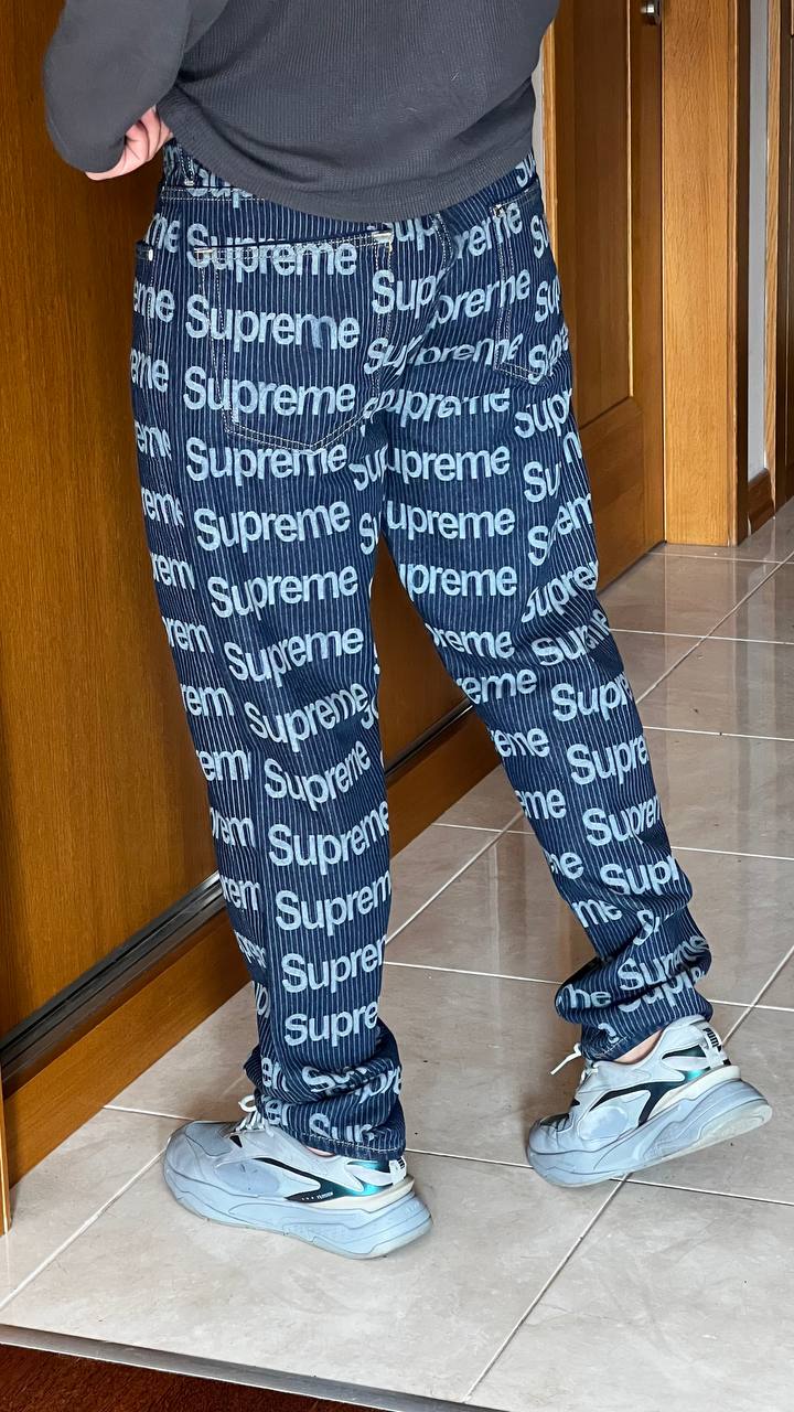 Kent Lazer İşlemeli Özel Tasarım Straight Fit Erkek Jean Pantolon