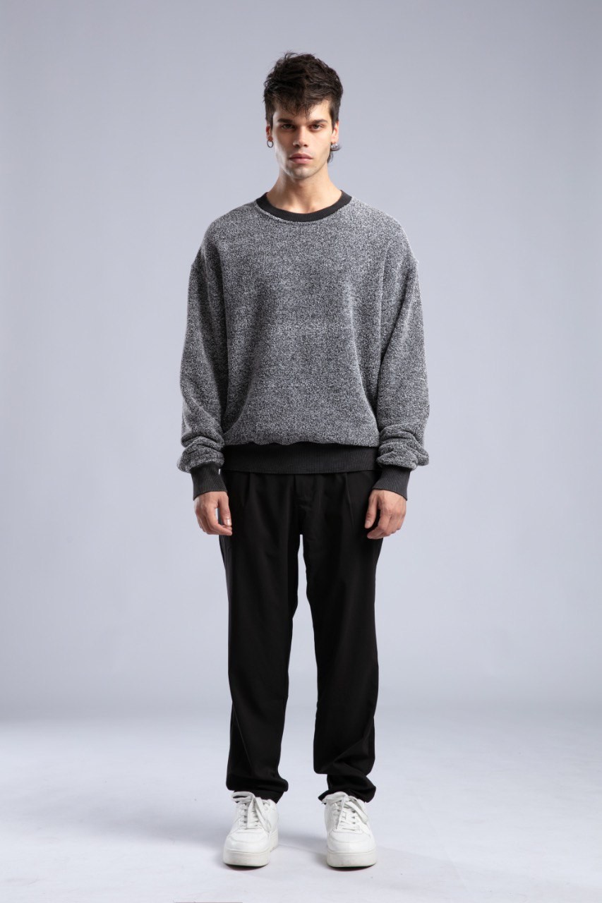 Roby Oversize Kesim Erkek KazakSweatshirt