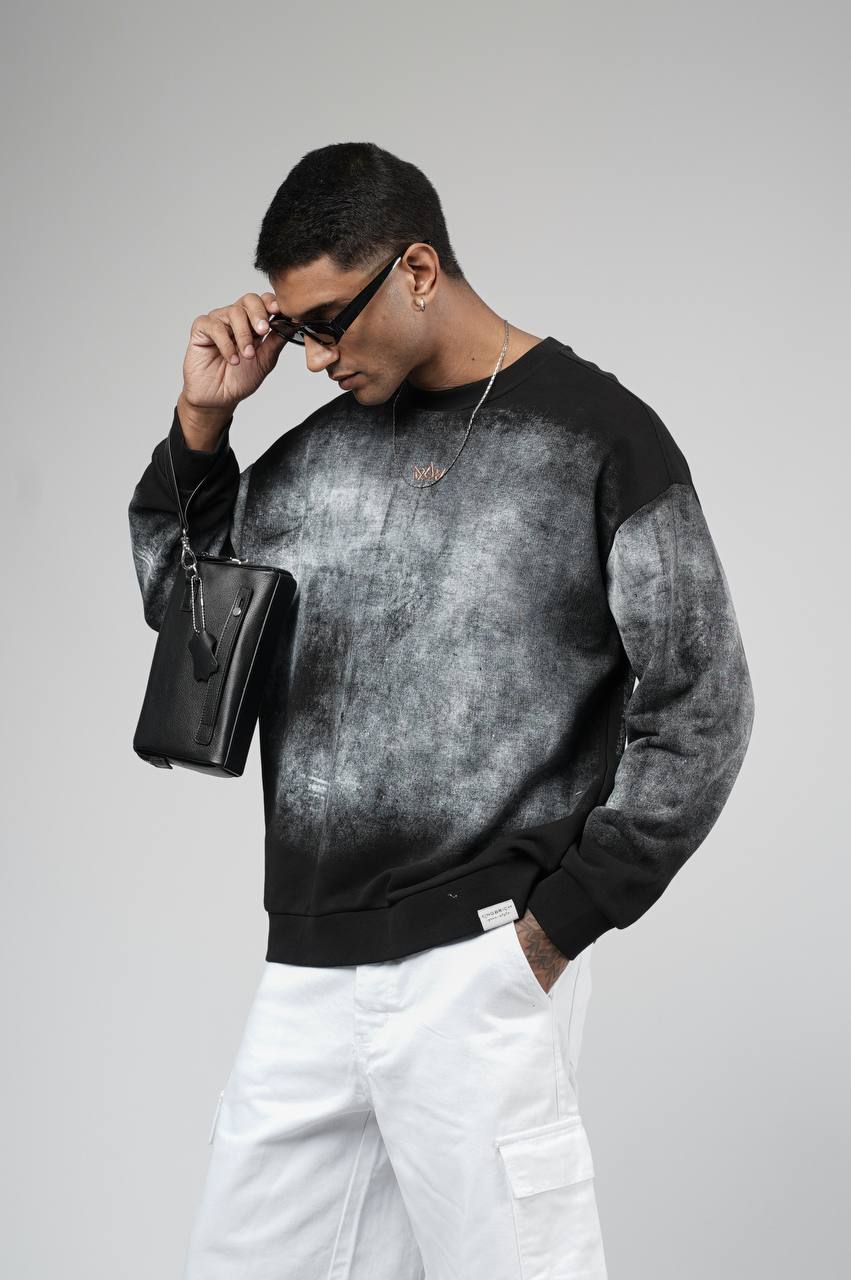 Edwin Efektli Oversize Kesim Erkek Sweatshirt