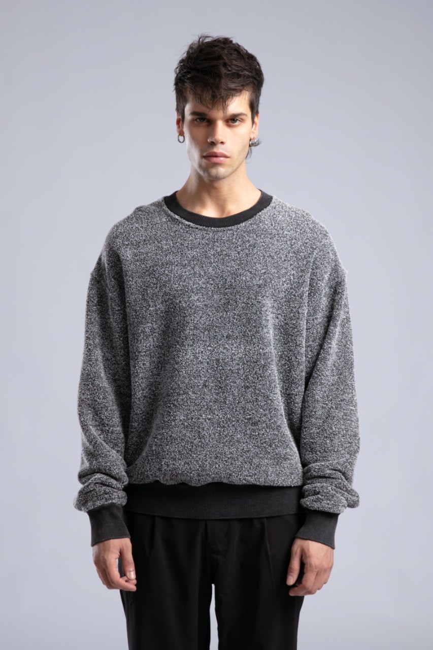 Roby Oversize Kesim Erkek KazakSweatshirt