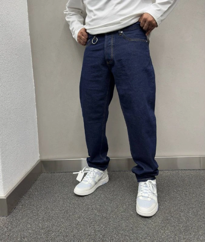 Kufy Straight Regular Erkek Denim - Mavi